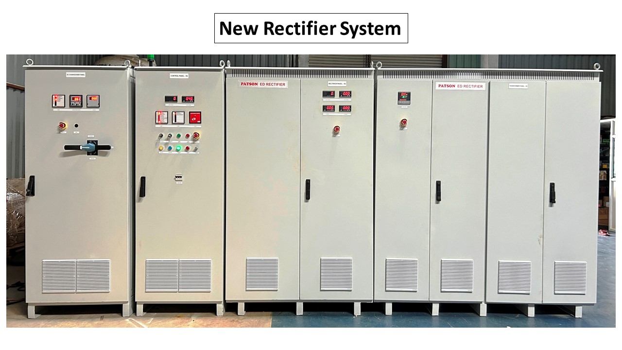 Ced Coating Rectifier Panel - 0-400v, 1000a | Mild Steel, Ip54 Protection, Painted Finish, 24-month Warranty