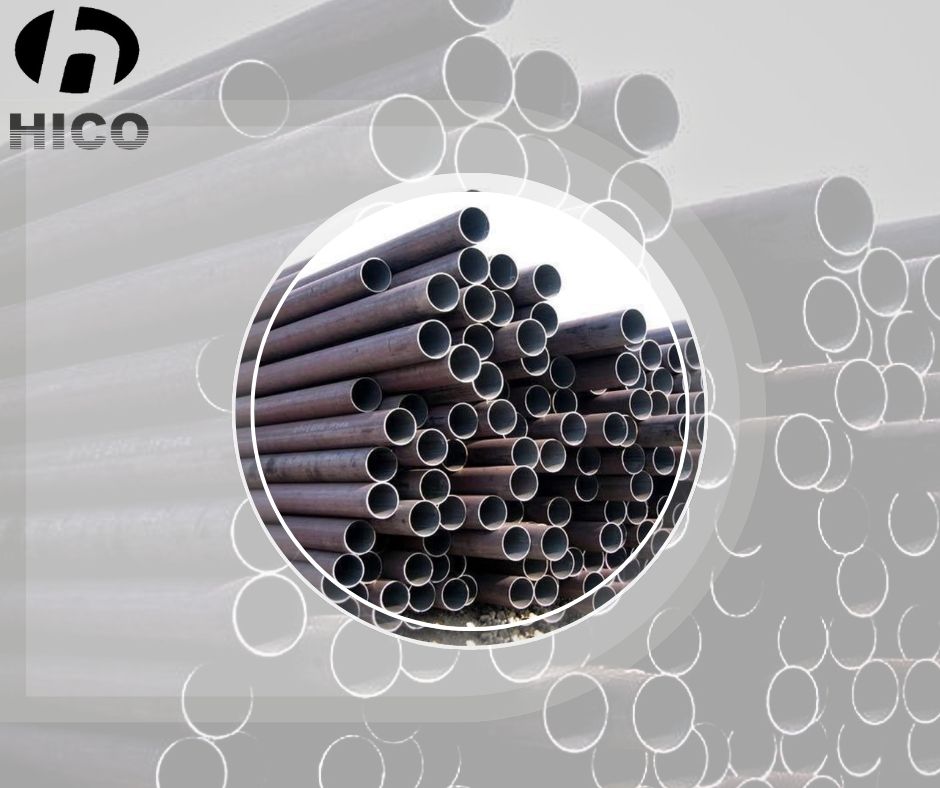 Mild Steel Round Pipe - Mild Steel, Various Sizes, Grey Color, Seamless Design, Annealed Finish, Galvanized Surface Treatment