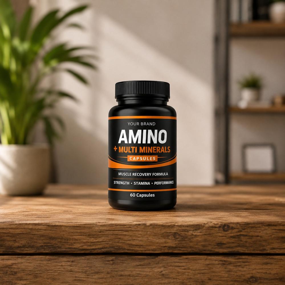 Amino Acid Multivitamin Capsules - Brand Name: Oem Private Label