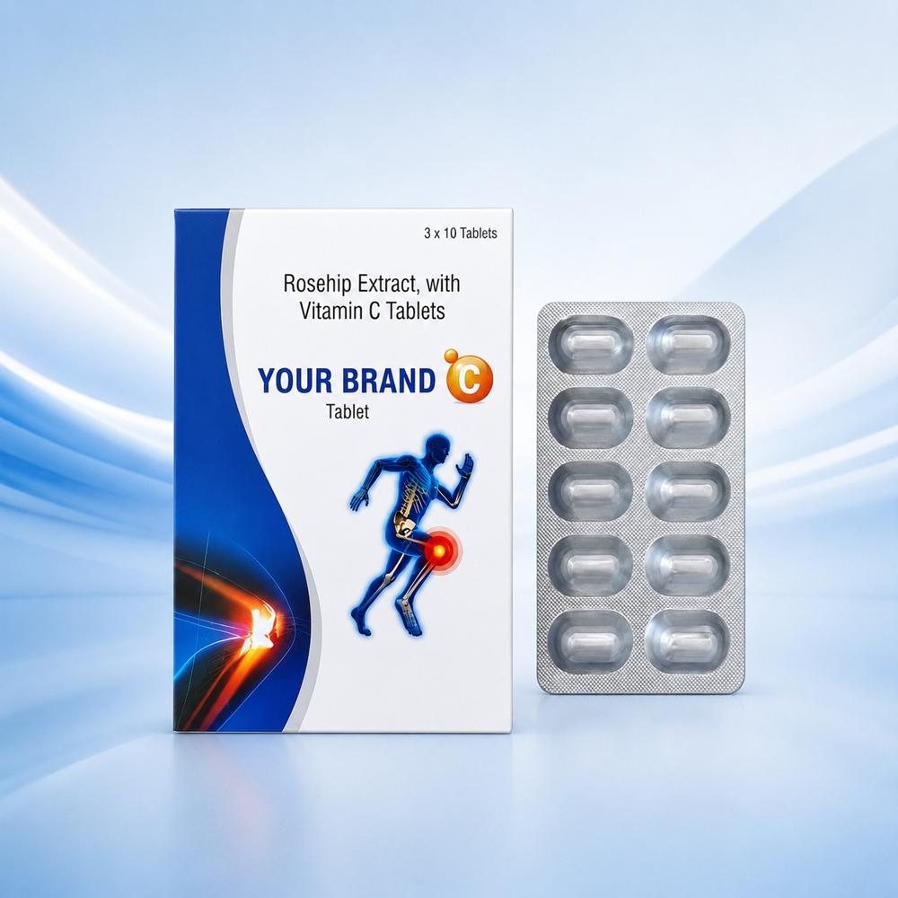 Rosehip Extract Vitamin C Tablets - Brand Name: Oem Private Label