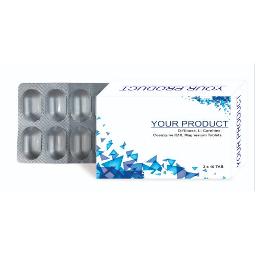 D-Ribose, L- Carnitine, Coenzyme Q10, Magnesium Tablets