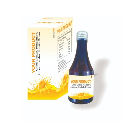 Citrus Lemon, Punarnava , Gokshura , Jav, Kulath Syrup