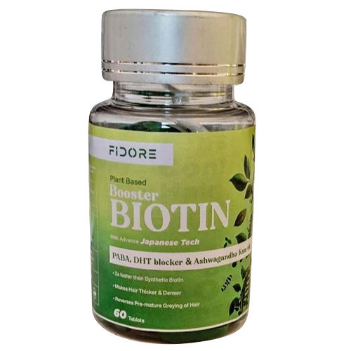 Plant Based Booster Biotin Tablets - Drug Type: General Medicines