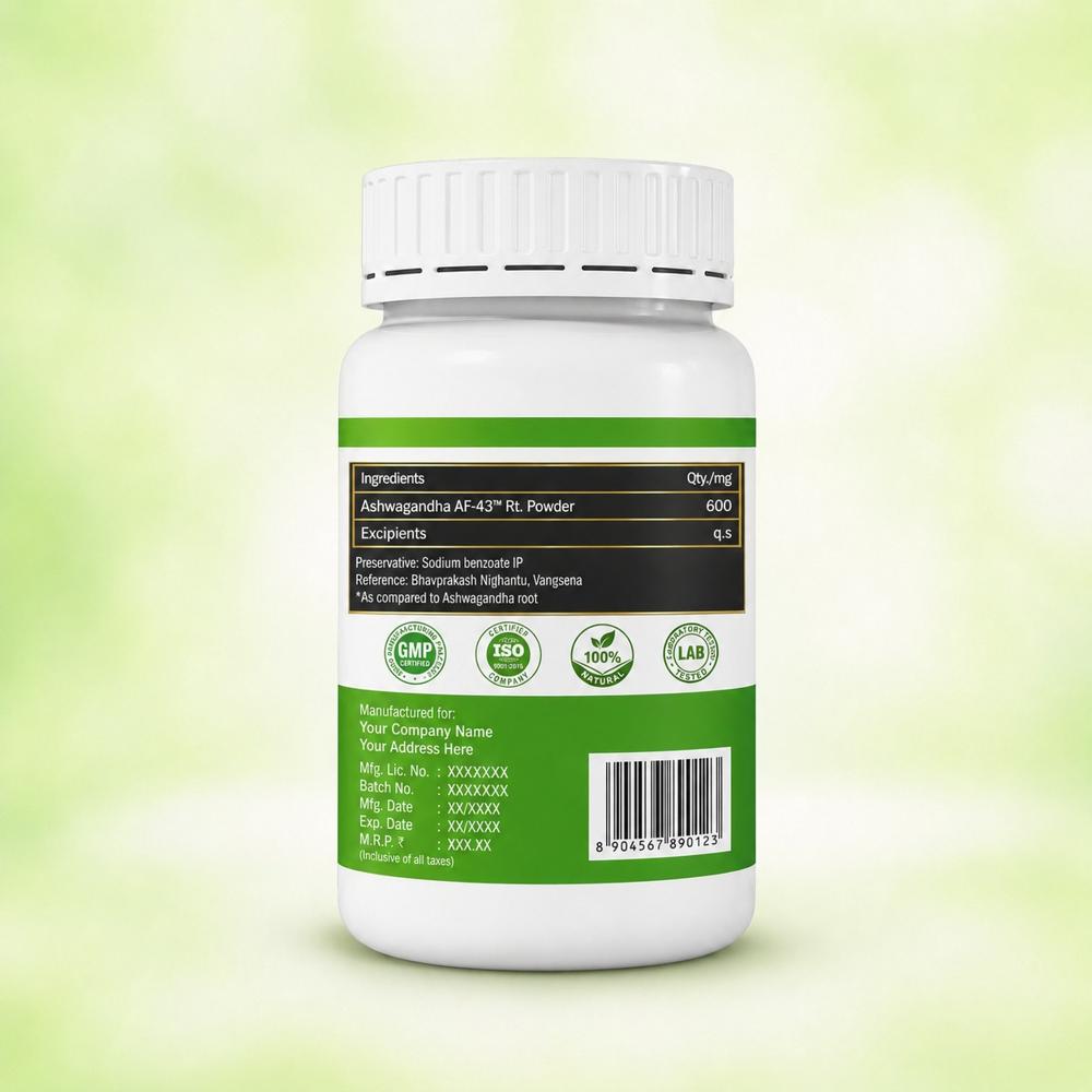 Ashwagandha Tablets - Brand Name: Oem Private Label