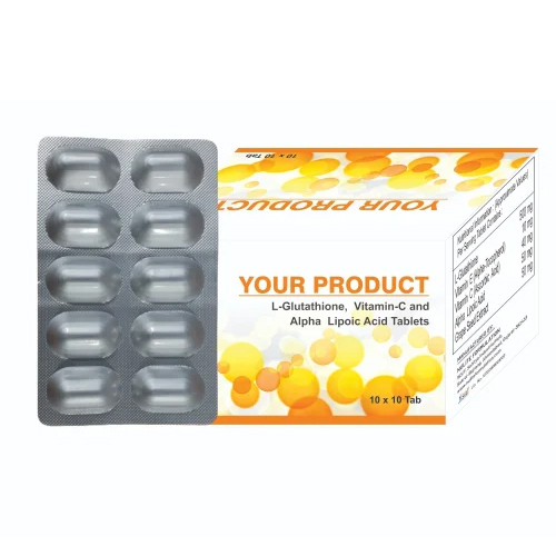 L-Glutathione, Vitamin-C And Alpha Lipoic Acid Tablet - Drug Type: General Medicines