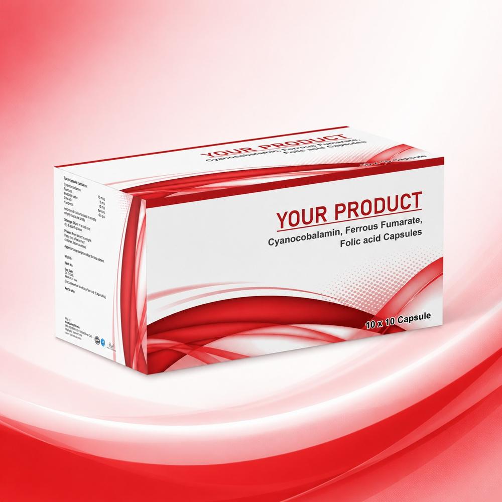 Cyanocobalamin (vitamin B12), Ferrous Fumarate, Folic Acid, Zinc Sulphate Capsule - Brand Name: Oem Private Label