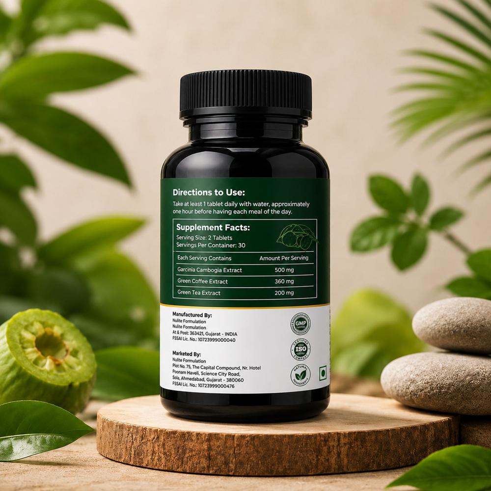 Slimtone 500mg Tablets - Natural Weight Loss Supplement | Boosts Metabolism, Easy To Take With Warm Water, 18-month Shelf Life