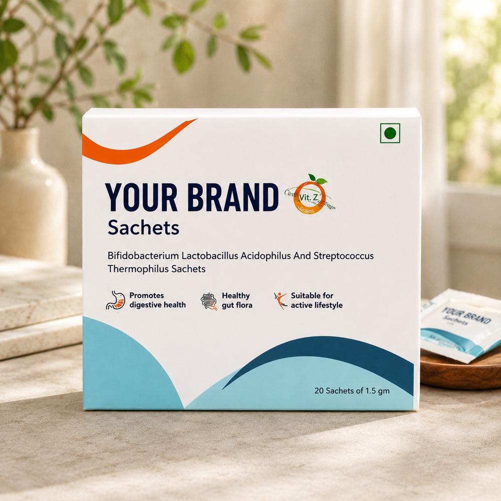 Bifidobacterium Lactobacillus Acidophilus And Streptococcus Thermophilus Sachet - Brand Name: Oem Private Label