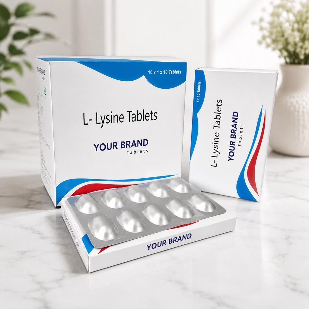L Lysine Tablets - Cissus Quadrangularis Extract 750mg, Bromelain 50mg, L-lysine 20mg | Vegan-friendly, No Artificial Colors Or Preservatives, 18-month Shelf Life
