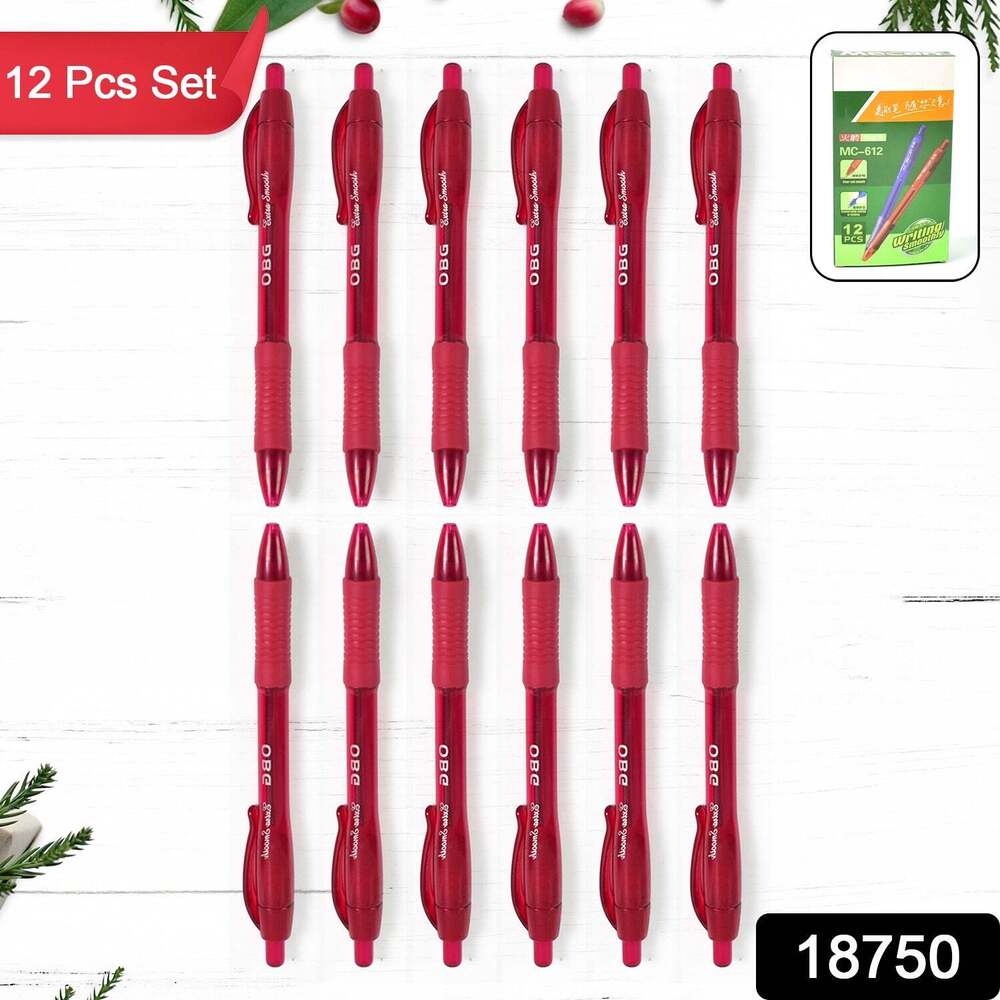 Red Colour Gel Pen Set,s