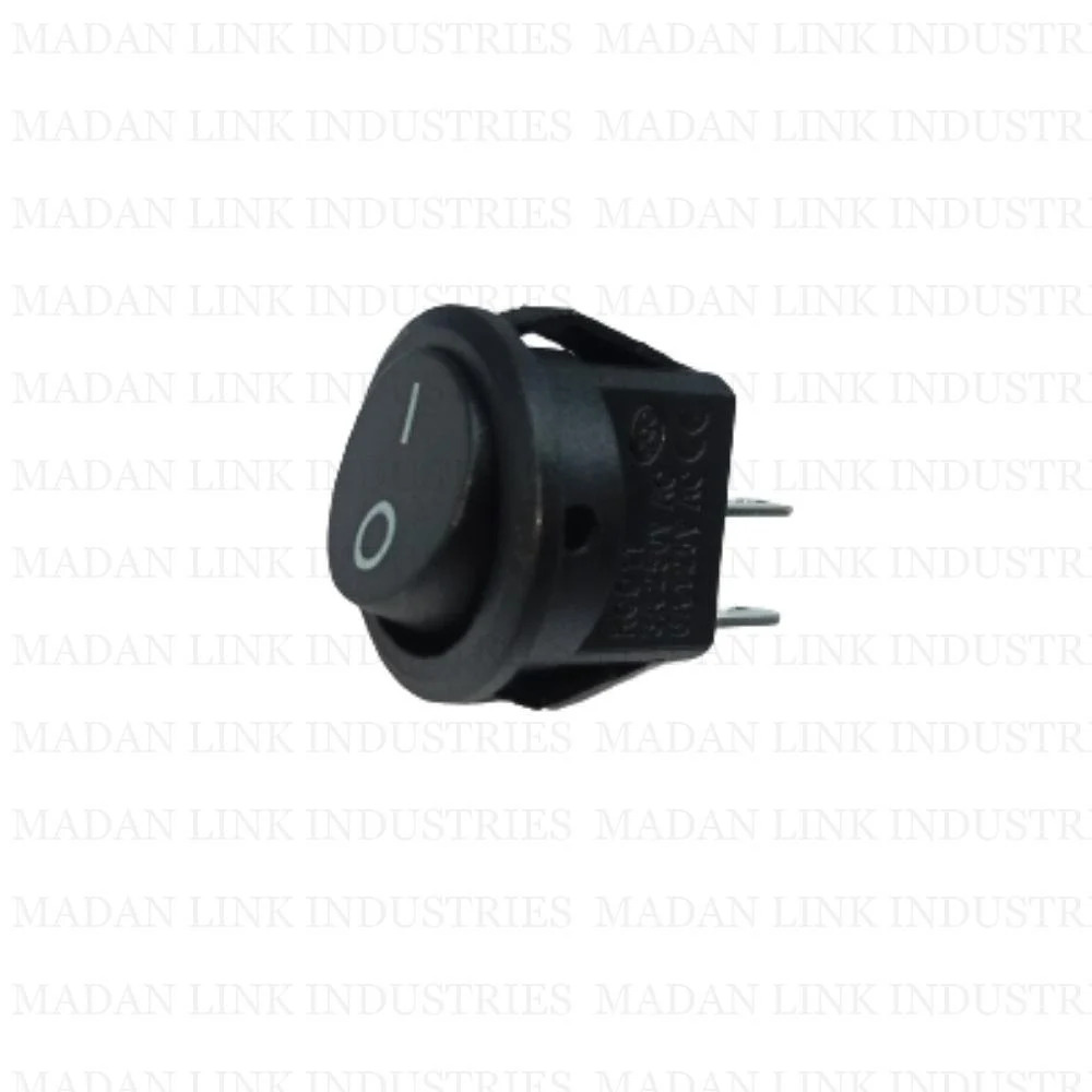  ROCKER  SWITCH MINI ROUND  2 PIN ON-OFF