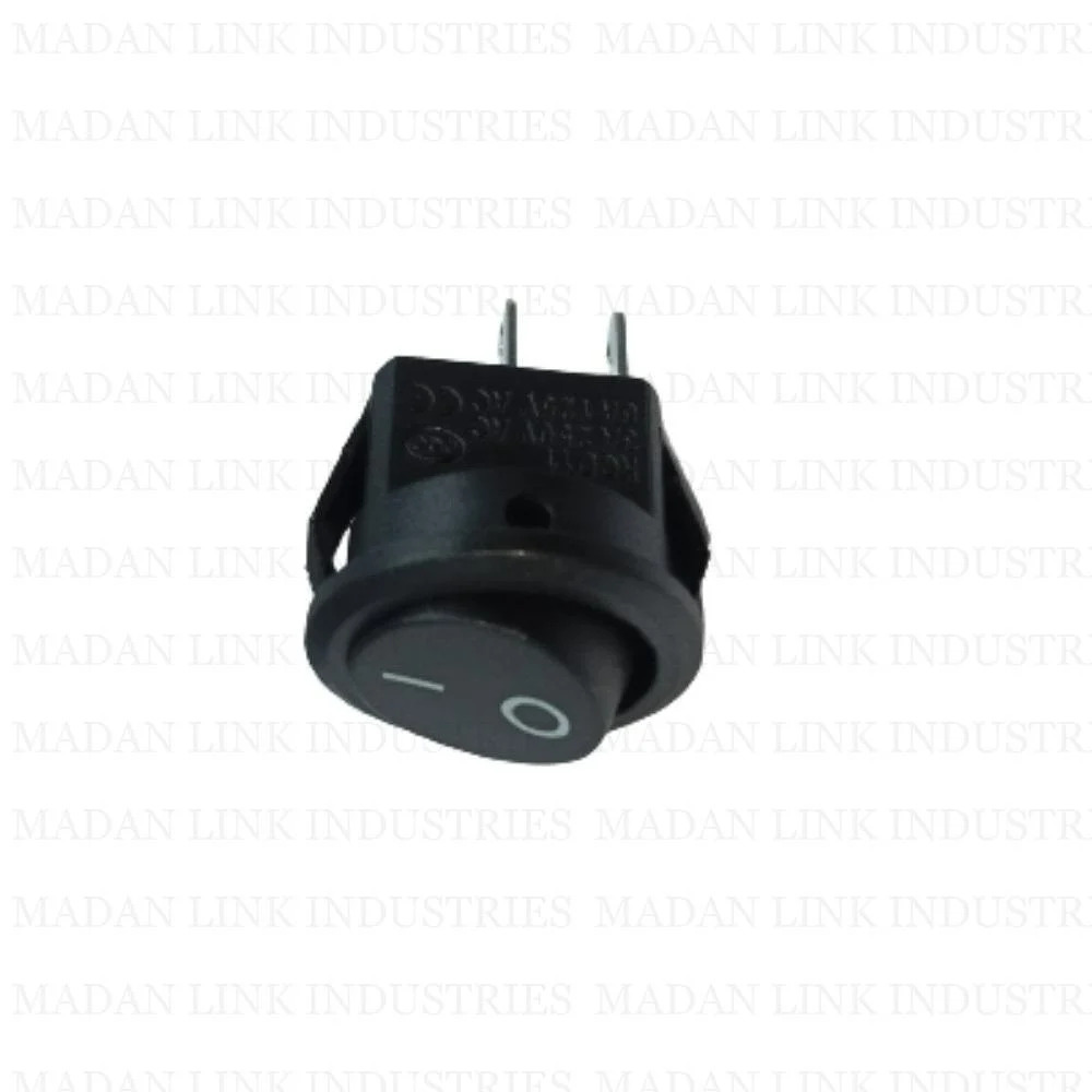  ROCKER  SWITCH MINI ROUND  2 PIN ON-OFF
