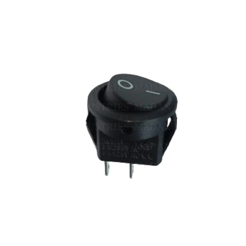  ROCKER  SWITCH MINI ROUND  2 PIN ON-OFF