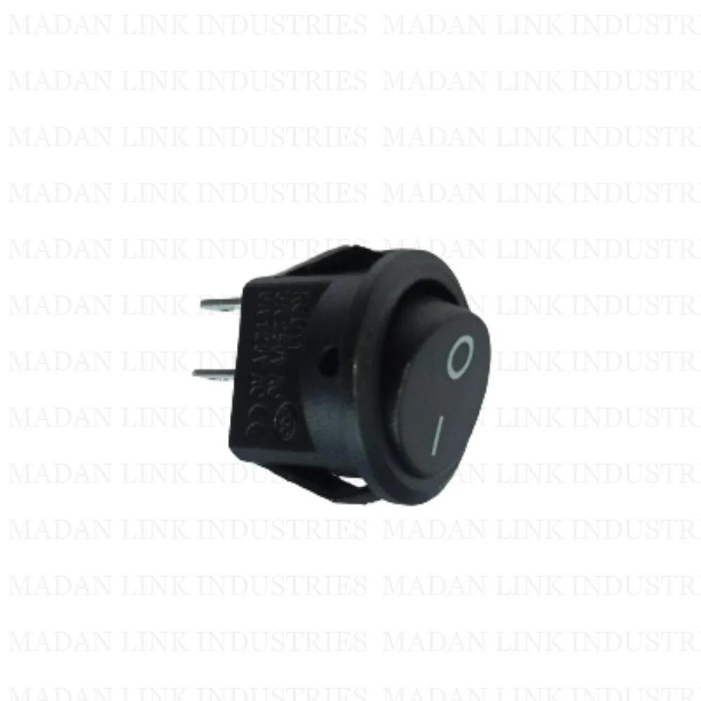  ROCKER  SWITCH MINI ROUND  2 PIN ON-OFF