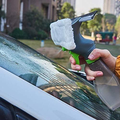 Spray Window Cleaner - Microfiber Aluminum Pvc Plastic | 14x8x10 Cm Magic 3-in-1 Wiper Brush For Easy Window Glass And Car Cleaning