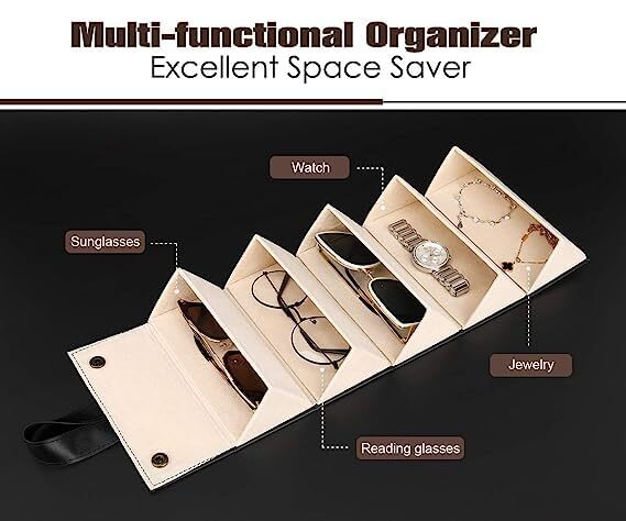 6 SLOTS SUNGLASSES ORGANIZER BOX