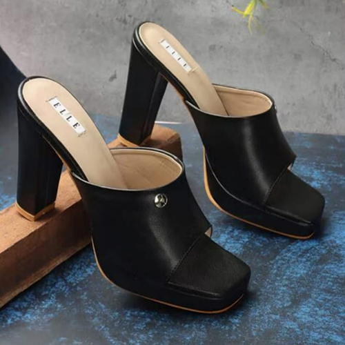 Black High  Heels Sandals