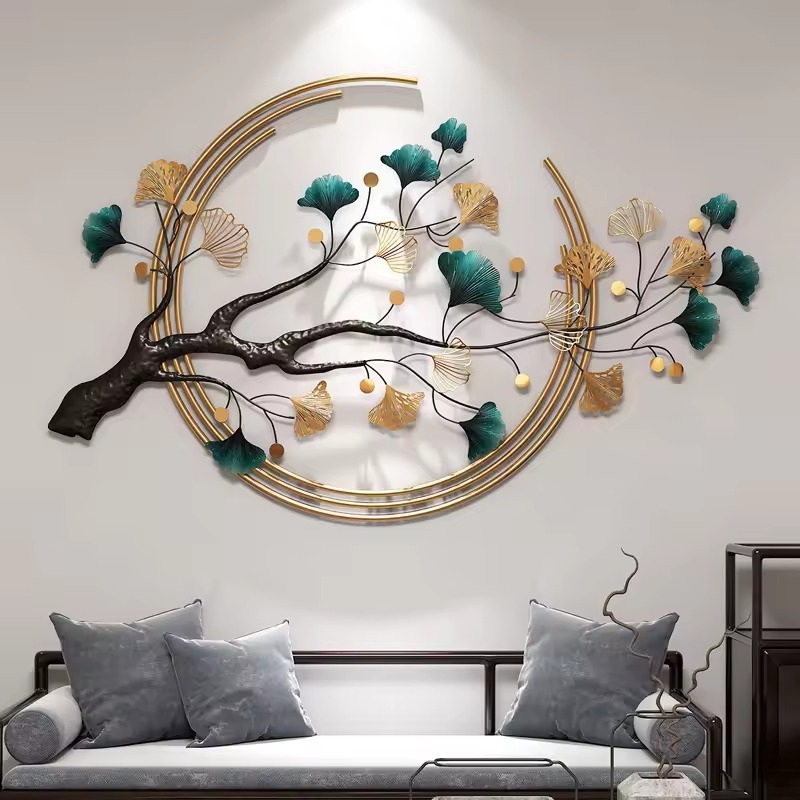 Tree Metal Wall Art - Color: Multicolor