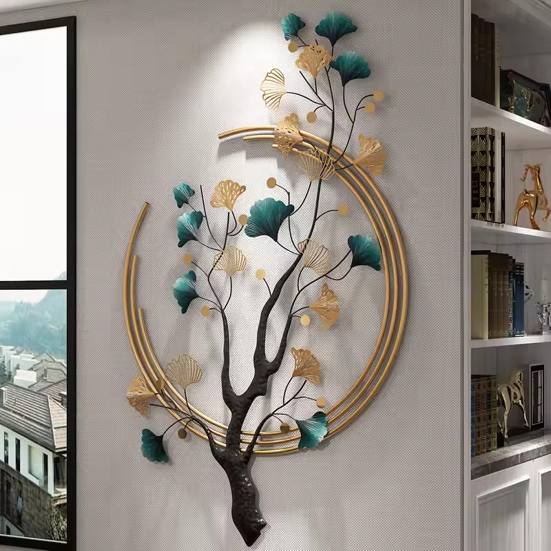 Tree Metal Wall Art - Color: Multicolor