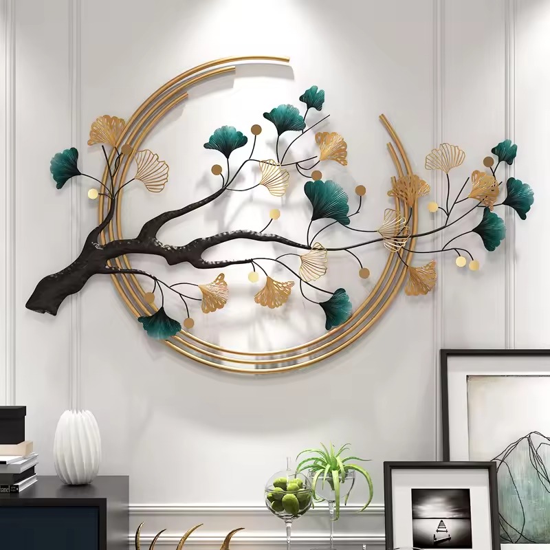 Tree Metal Wall Art - Color: Multicolor