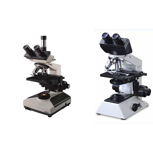 Monocular, Bi Or Trinocular Microscopes - Color: Silver