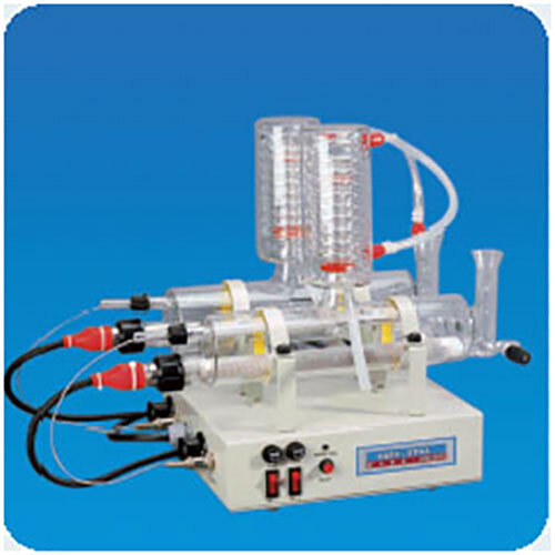 Double Distillation Unit - Color: White