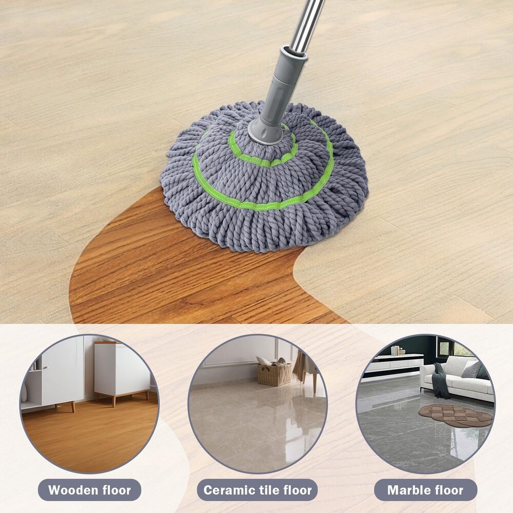 Self Wringing Squeeze Twist Mop - Height: 4 Centimeter (Cm)