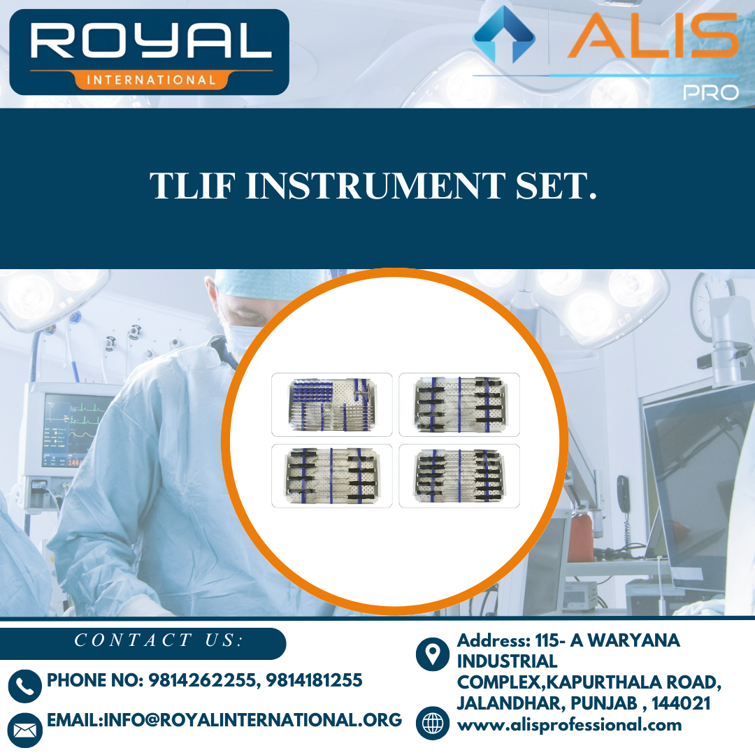 Tlif Instrument Set.