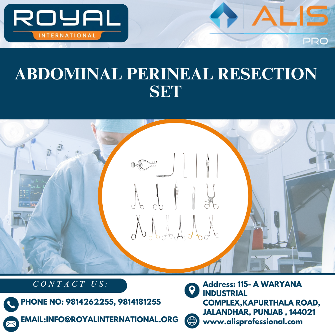 Abdominal Perineal Resection Set