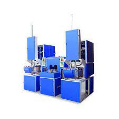 1 Ltr Semi Automatic Pet Blowing Machine - Color: Blue