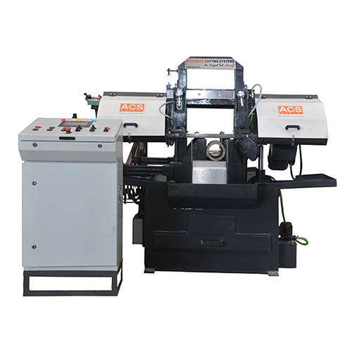 Semi Automatic Double Column Bandsaw Machine - Feature: Good Quality