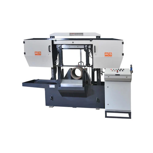 ACS 250 DSA सेमी ऑटोमैटिक डबल कॉलम मेटल बैंडसॉ मशीन