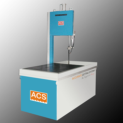 Vertical Bandsaw Machine With Hydraulic Table Feeding