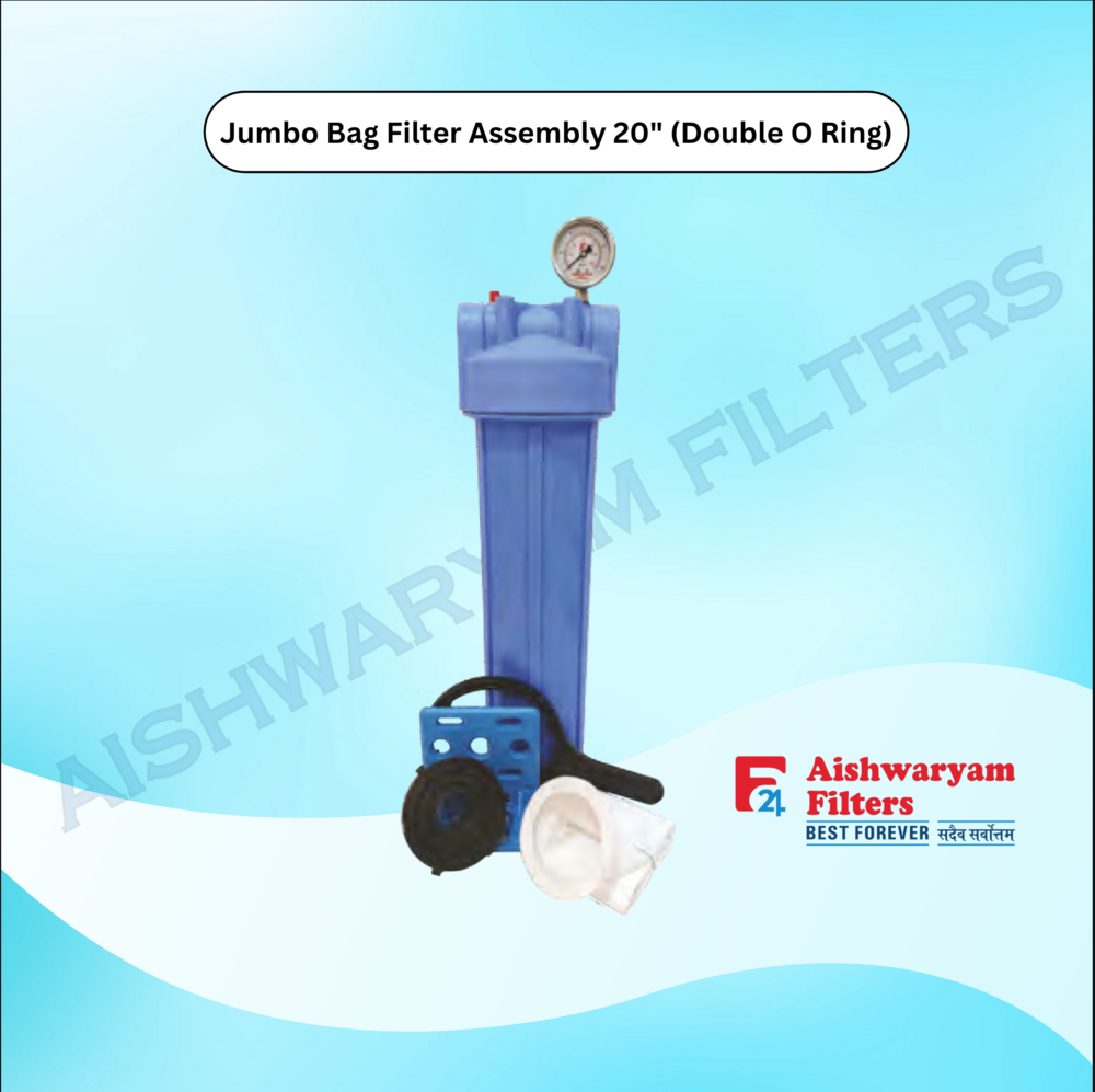 JUMBO बैग फ़िल्टर असेंबली 20" (डबल ओ रिंग)