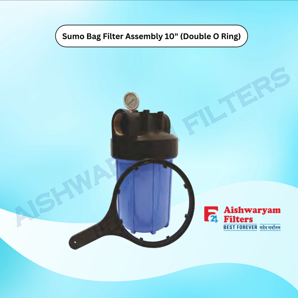 SUMO बैग फ़िल्टर असेंबली 10" (डबल ओ रिंग)