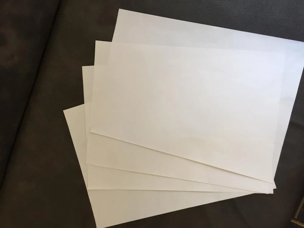 White Silicon One Side Coated Paper 120 GSM