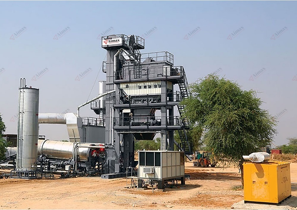 Asphalt Batch Mix Plant - Capacity: 64 To 240 T/hr