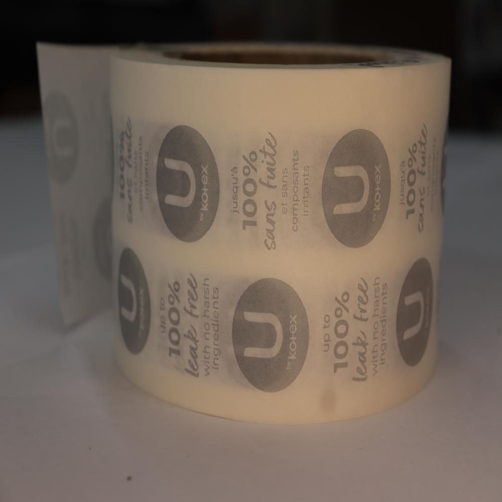 Name Printed Roll & Sheets Silicon One Side Coated Paper 120G Sm - Color: White