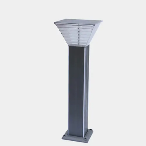 Pure Aluminum 9W Led Lawn Lamp - Color: Grey