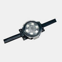 Dmx Addressable Pixel Dot Light - Durable Aluminium, Various Sizes, Elegant Black Finish | Precision Control For Dynamic Lighting Effects