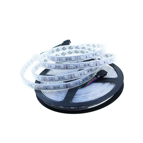 Rgb Changing Led Strip Light - Color: White