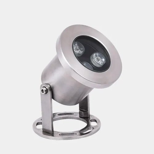 3W Underwater Pool Light - Color: Silver