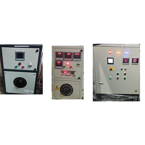 AC DC Motor Pump Testing Panel
