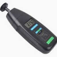 Digital Vibration Meter - Fiber Material, Standard Size, Black Color | 1 Year Warranty, Frequency Range 50-60 Mhz