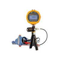 Digital Pressure Calibrator - Fiber & Metal Build, 50-60 Hertz Frequency, Yellow & Gray Design | 1 Year Warranty