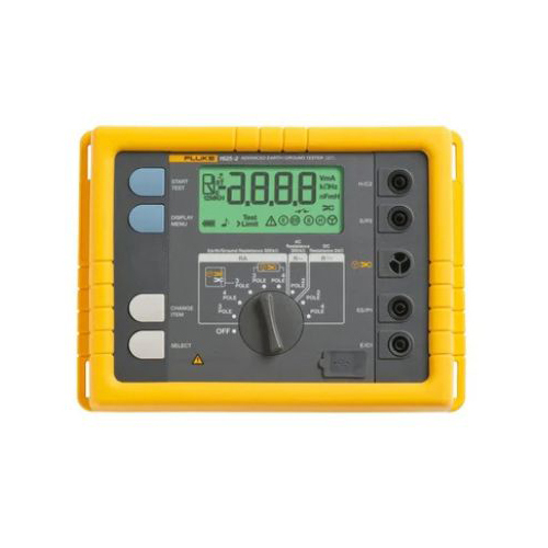 Digital Earth Leakage Tester - Color: Yellow & Gray