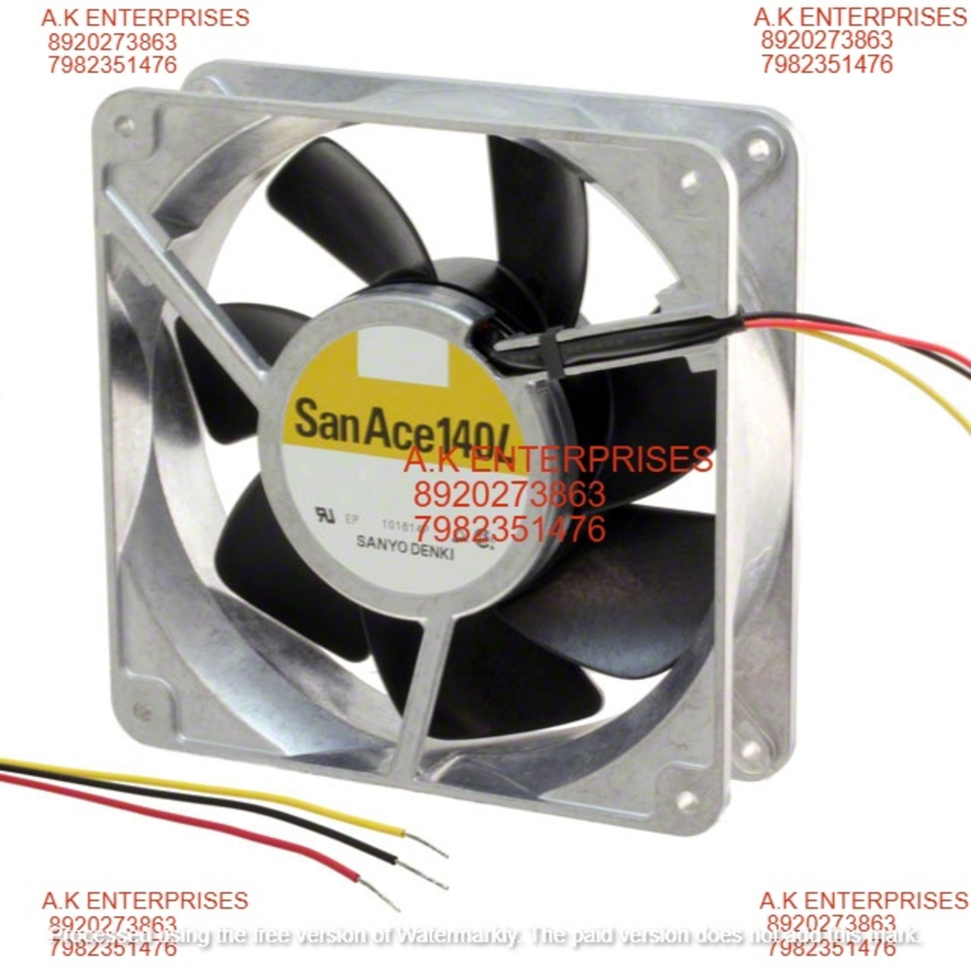 SANACE  9LB1424S5D01 24V 1.38A 3wires Cooling Fan