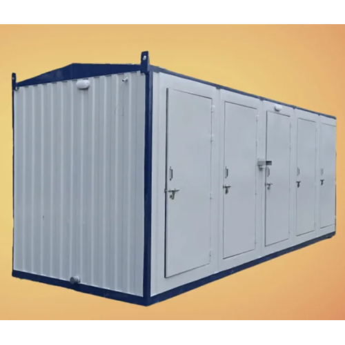 Ms Row Type Toilet Cabin - Color: As Per Requirement