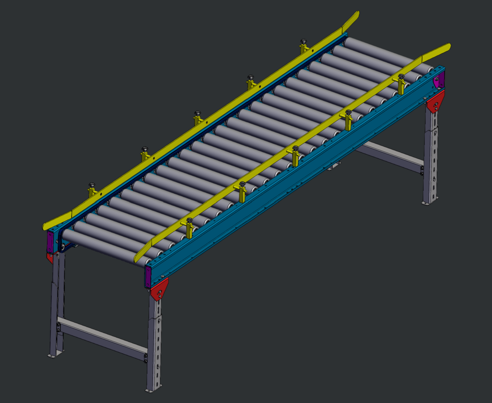 CHAIN DRIVEN ROLLER CONVEYOR