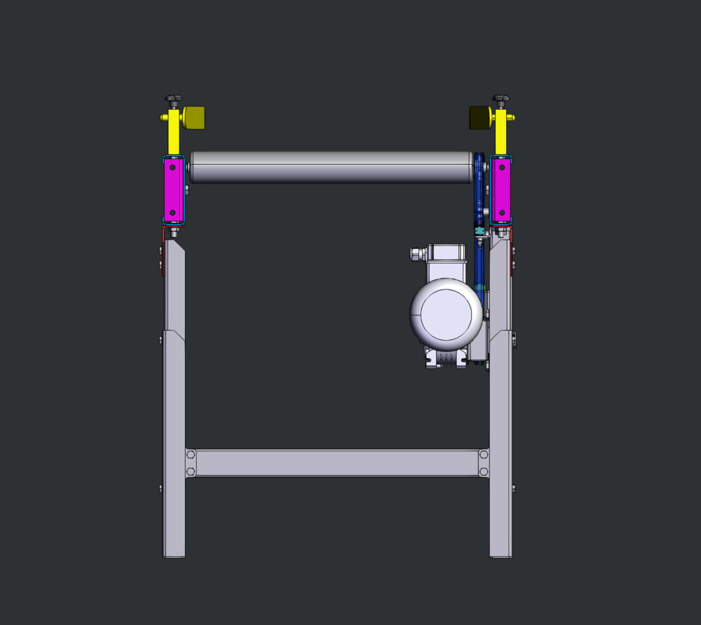 CHAIN DRIVEN ROLLER CONVEYOR